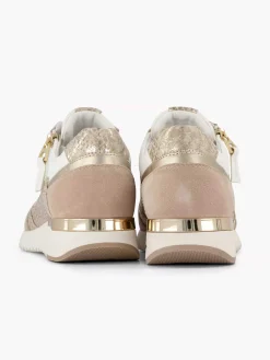 Pink Leather Sneaker