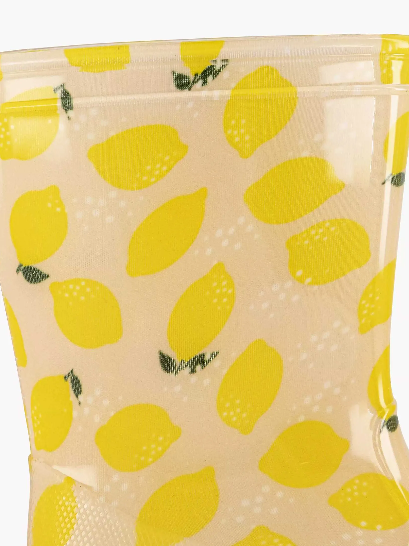 Pink Lemon Rain Boot