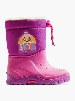 Pink Paw Patrol Lined Rain Boot