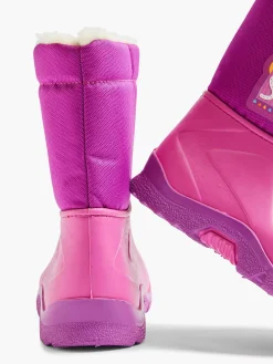 Pink Paw Patrol Lined Rain Boot