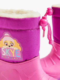 Pink Paw Patrol Lined Rain Boot