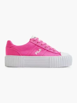 Pink Platform Canvas Sneaker