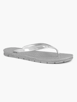 Silver Flip-Flops