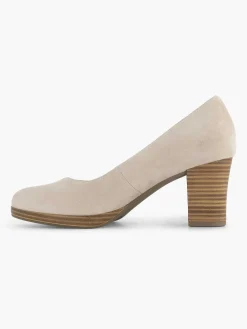 Taupe Beige Comfort Pump