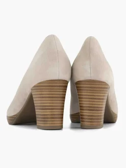Taupe Beige Comfort Pump