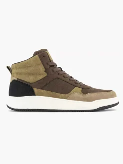Taupe High Sneaker