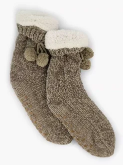 Taupe House Sock 36-41