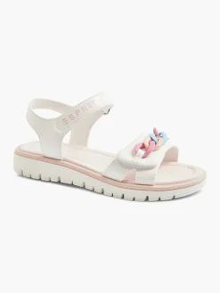 White Chunky Sandal Jewelry Necklace