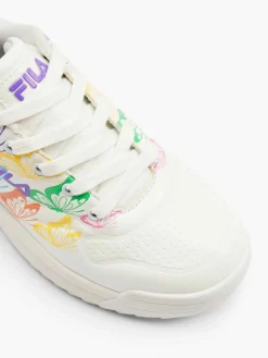 White Chunky Sneaker Butterflies