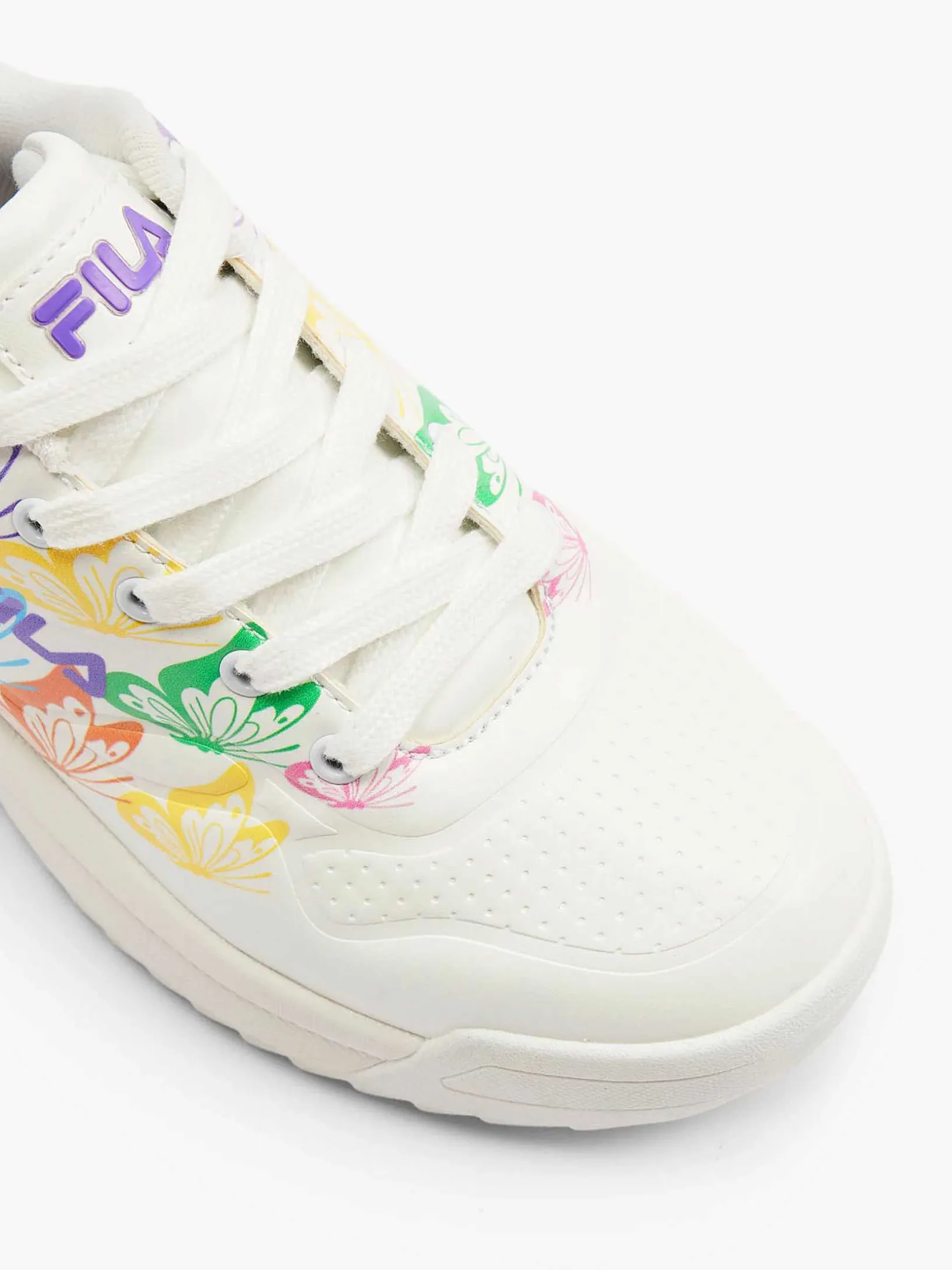 White Chunky Sneaker Butterflies