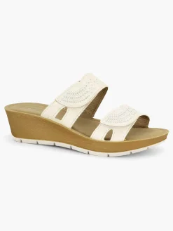 White Comfort Slipper