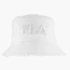 White Fila Bucket Hat Mit