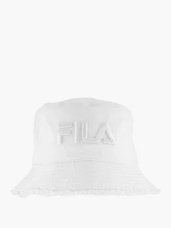 White Fila Bucket Hat Mit