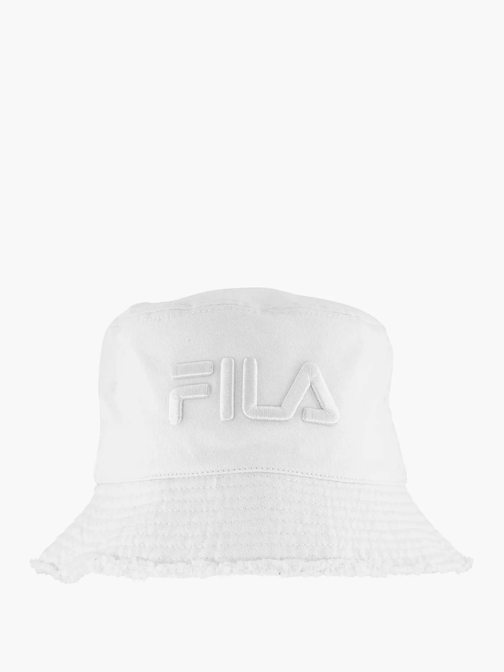 White Fila Bucket Hat Mit