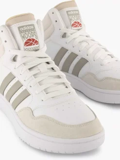 White Hoops 3.0 Mid