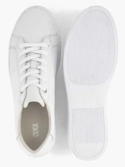 White Leather Sneaker