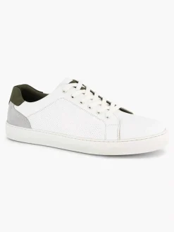 White Leather Sneaker