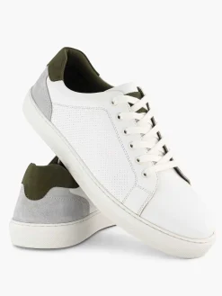 White Leather Sneaker