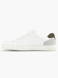 White Leather Sneaker