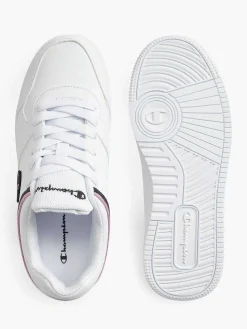 White Low Cut Shoe Rebound