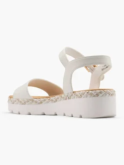 White Platform Sandal