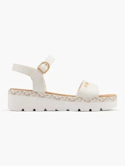 White Platform Sandal