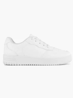 White Platform Sneaker
