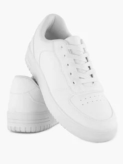 White Platform Sneaker