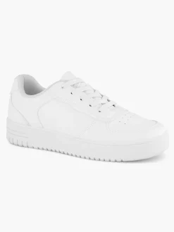White Platform Sneaker