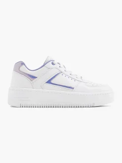 White Platform Sneaker