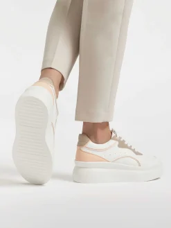 White Platform Sneaker
