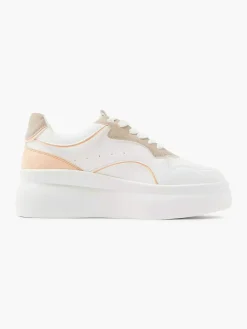 White Platform Sneaker