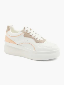 White Platform Sneaker
