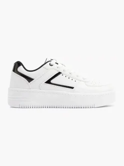 White Platform Sneaker