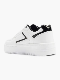 White Platform Sneaker