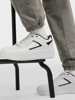 White Platform Sneaker