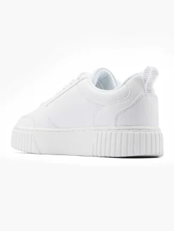 White Platform Sneaker