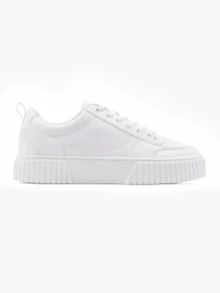 White Platform Sneaker