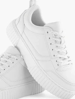 White Platform Sneaker