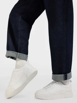 White Platform Sneaker