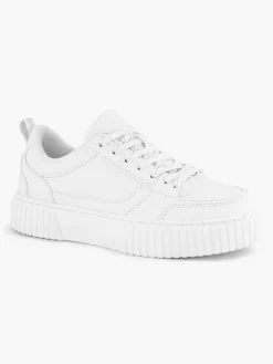 White Platform Sneaker