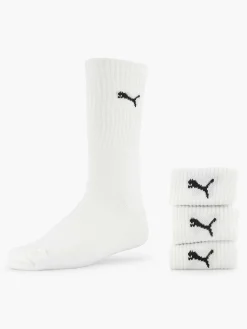 White Puma Crew 2 Pack 39-42