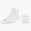 White Puma Quarter Plain 3 Pack 43-46