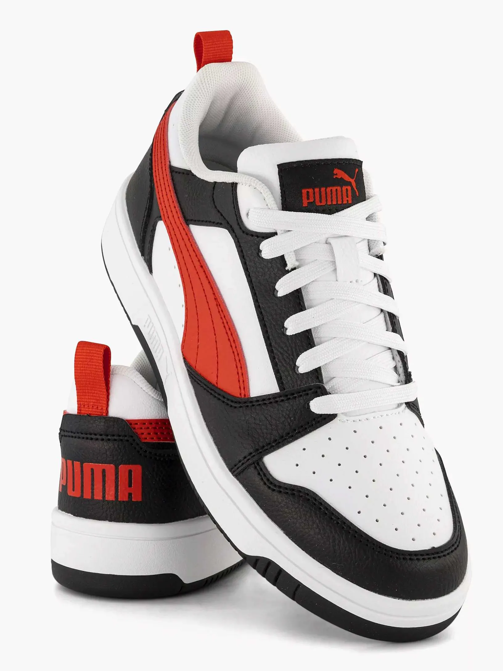 White Puma Rebound V6 Lo Jr