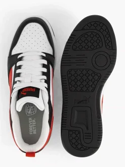 White Puma Rebound V6 Lo Jr