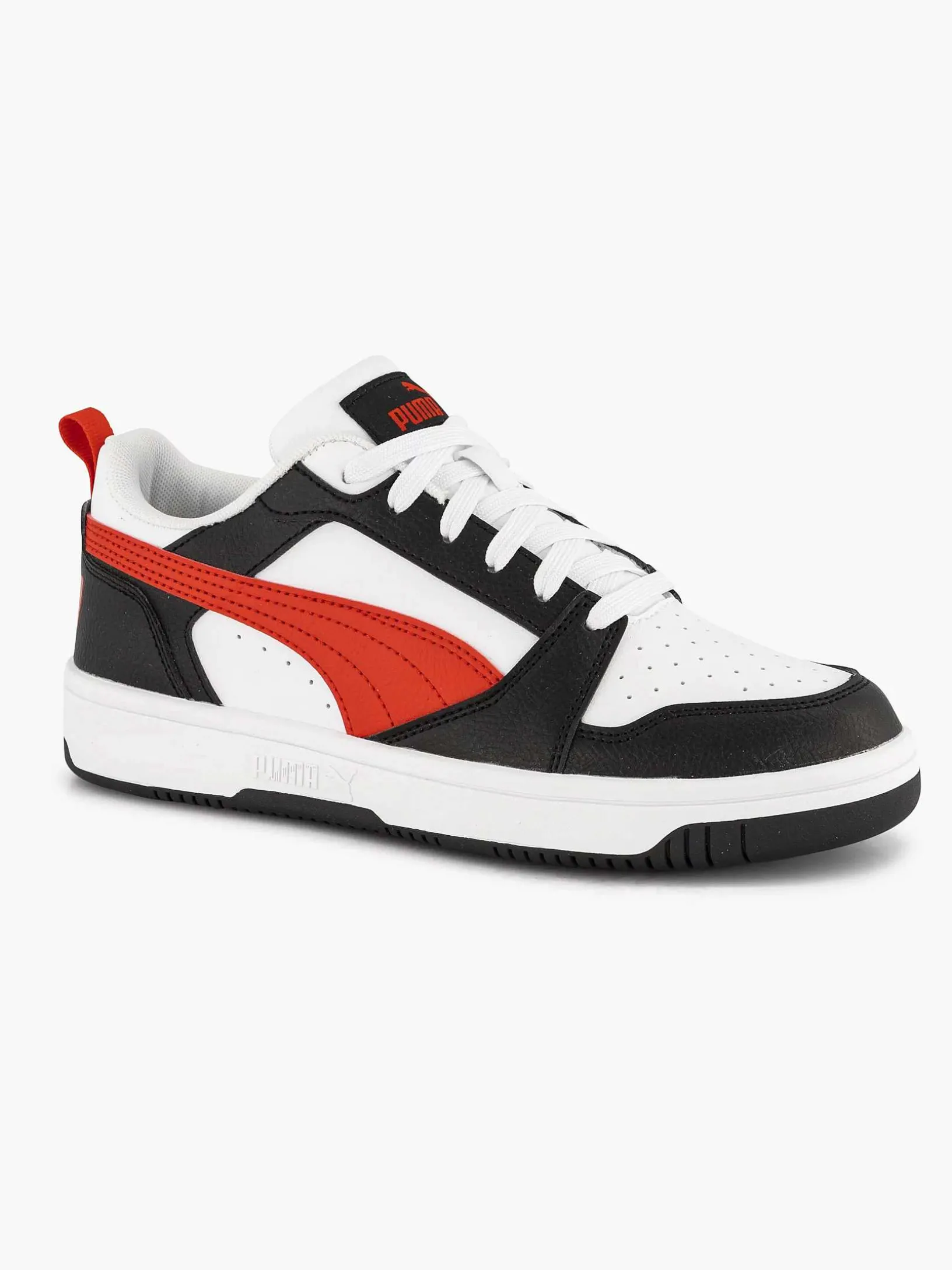 White Puma Rebound V6 Lo Jr