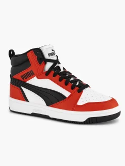 White Puma Rebound V6 Mid Jr