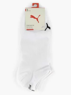 White Puma Sneaker Plain 3 Pack 39-42