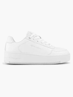 White Rebound Platform Low