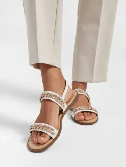 White Sandal Decorative Necklace